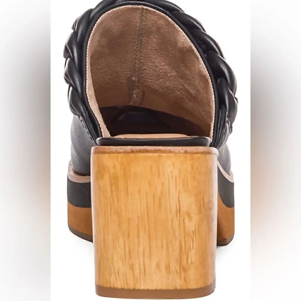 Bernardo footwear Women’s leather upper/ lining mule in black size 7,5, NIB - Picture 9 of 14